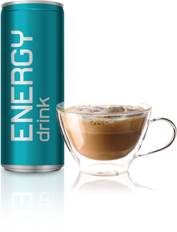 Energy Drink and Coffee